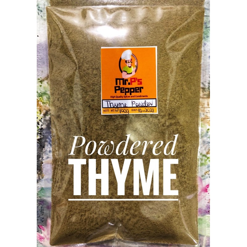 Thyme Powder 100g Pack Shopee Philippines