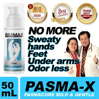 PASMA X ANTI-BACTERIAL FOOT, HAND & UNDERARM SPRAY 50ML | PASMA GONE | PASMA CURE MILD AND GENTLE