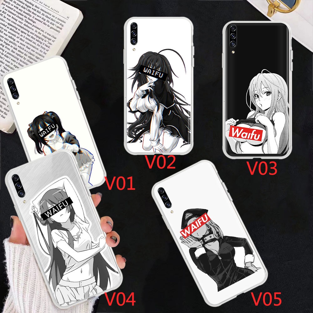 For Samsung Galaxy A02 A02s M02 A32 A52 2 M62 F62 A81 Casing Va155 Waifu Anime Girl Soft Transparent Case Shopee Philippines