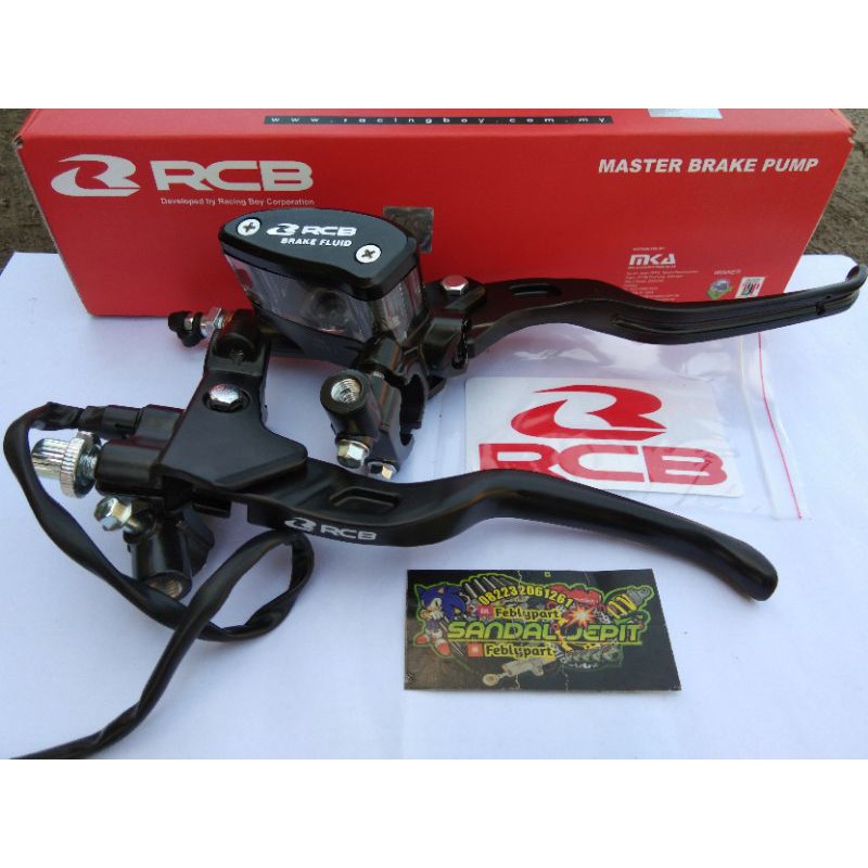 MASTER BRAKE RCB OVAL 14MM E2 SET KOPLING RCB ORI MASTER RX KING VIXION CBR R25 R15 FU CB GL MP