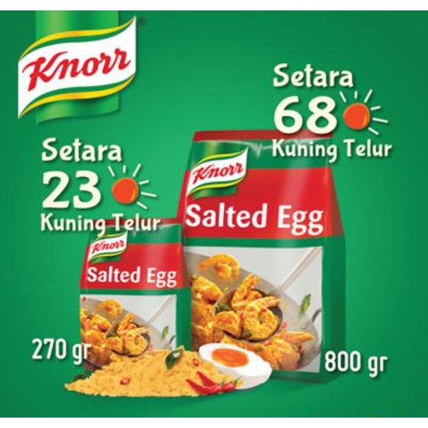 Knorr Salted Egg Powder Salted Egg Seasoning Shopee Philippines