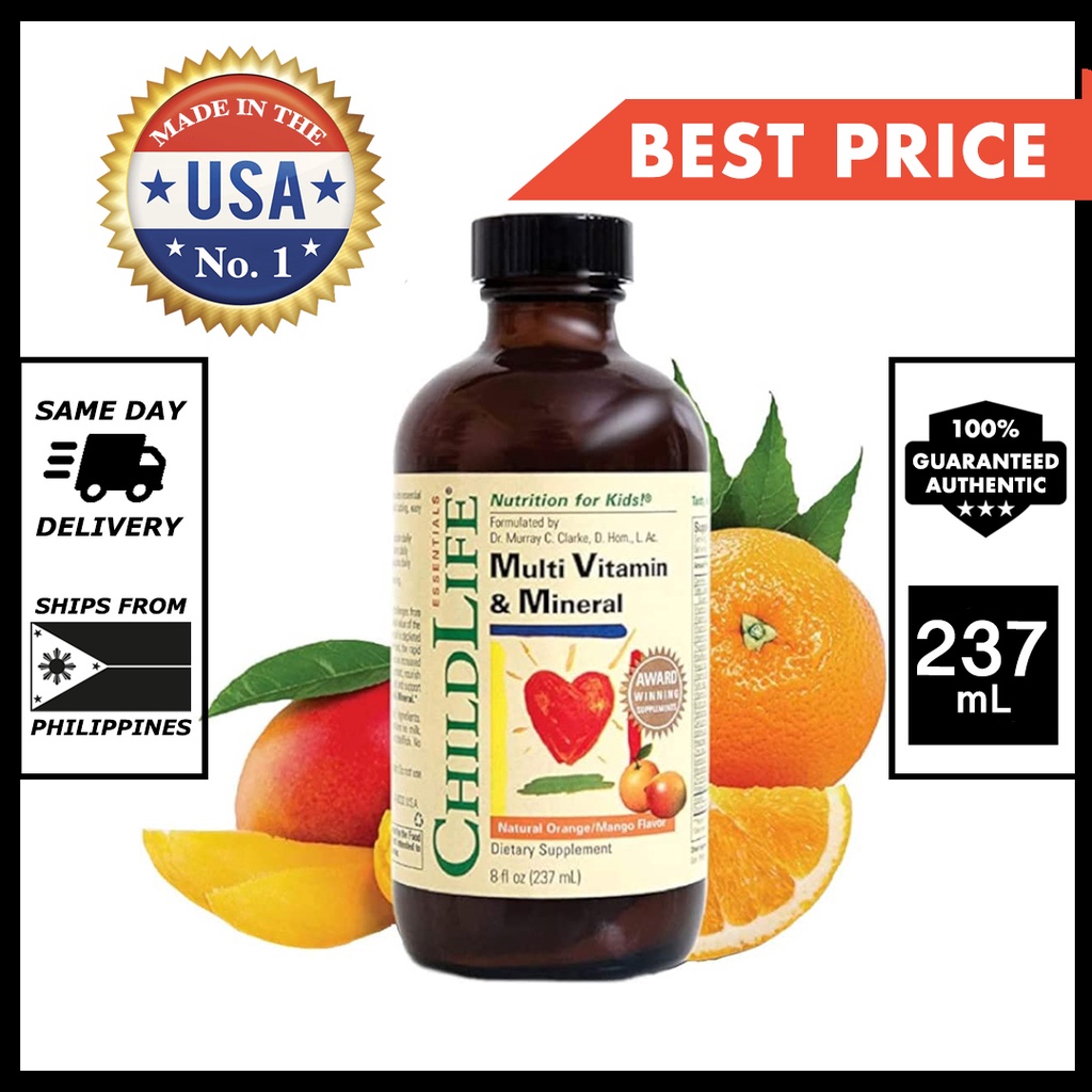 ChildLife Essentials, Kids Liquid Multivitamin and Mineral Supplement
