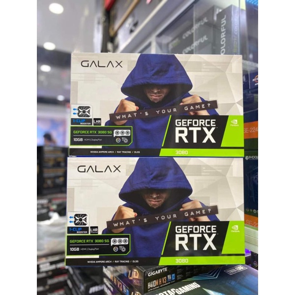 GALAX GeForce RTX 3080 SG (1-CLIP BOOSTER) 10GB GDDR6X 320-bit (LHR ...