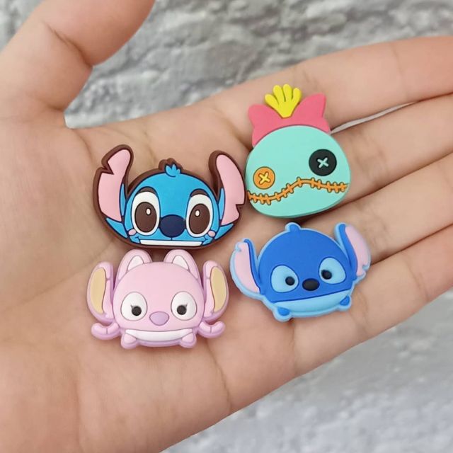 Shoe Charms jibbitz Stitch, Scrump and 