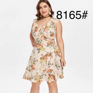 ruffle wrap dress plus size