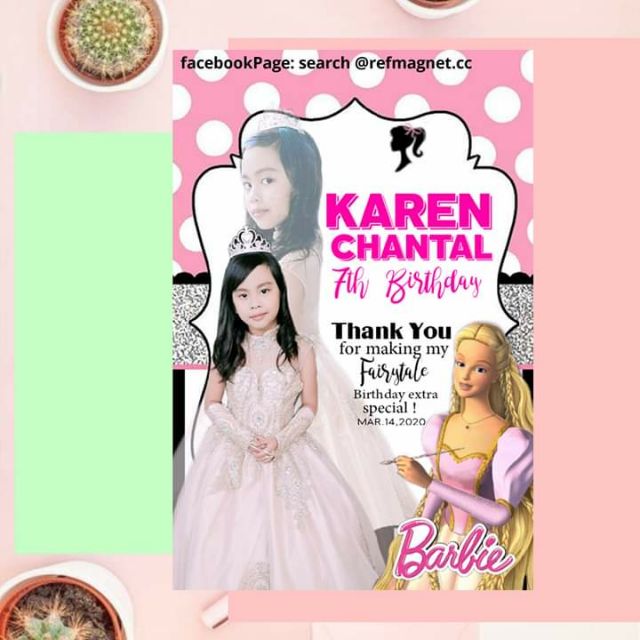 Barbie layout Souvenirs Shopee Philippines
