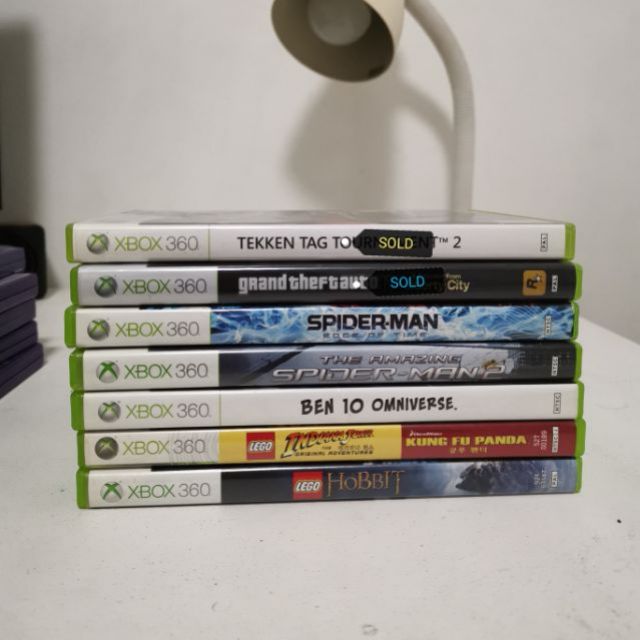 used xbox 360 games