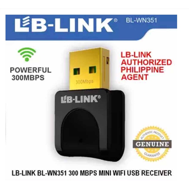 LBLINK BLWN351 USB WiFi, Network Adapter for WiFi Connection, Computer