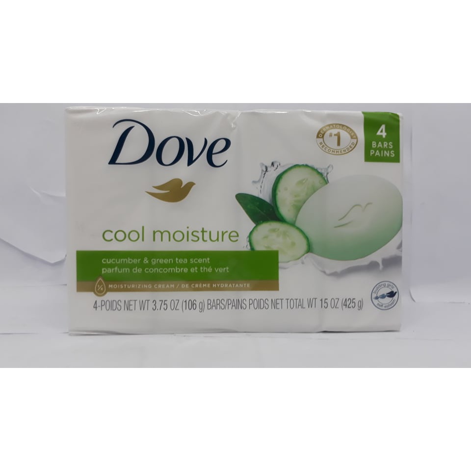 Dove Cool Moisture Body Bath Soap (106g1bar)/(425g4bar) Shopee