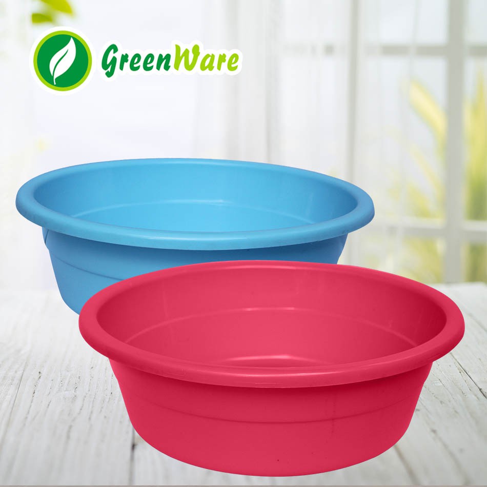 greenware-large-round-plastic-basin-16-hw-204-shopee-philippines