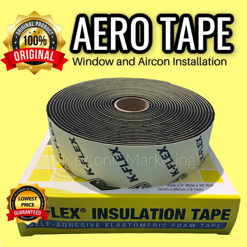 Aero Tape (Insulation Tape) KFLEX for Aircon & Windows& Door