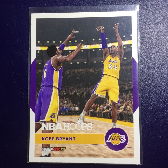 nba hoops kobe bryant card