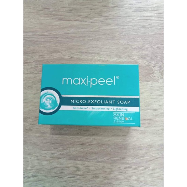 maxi peel micro exfoliant soap