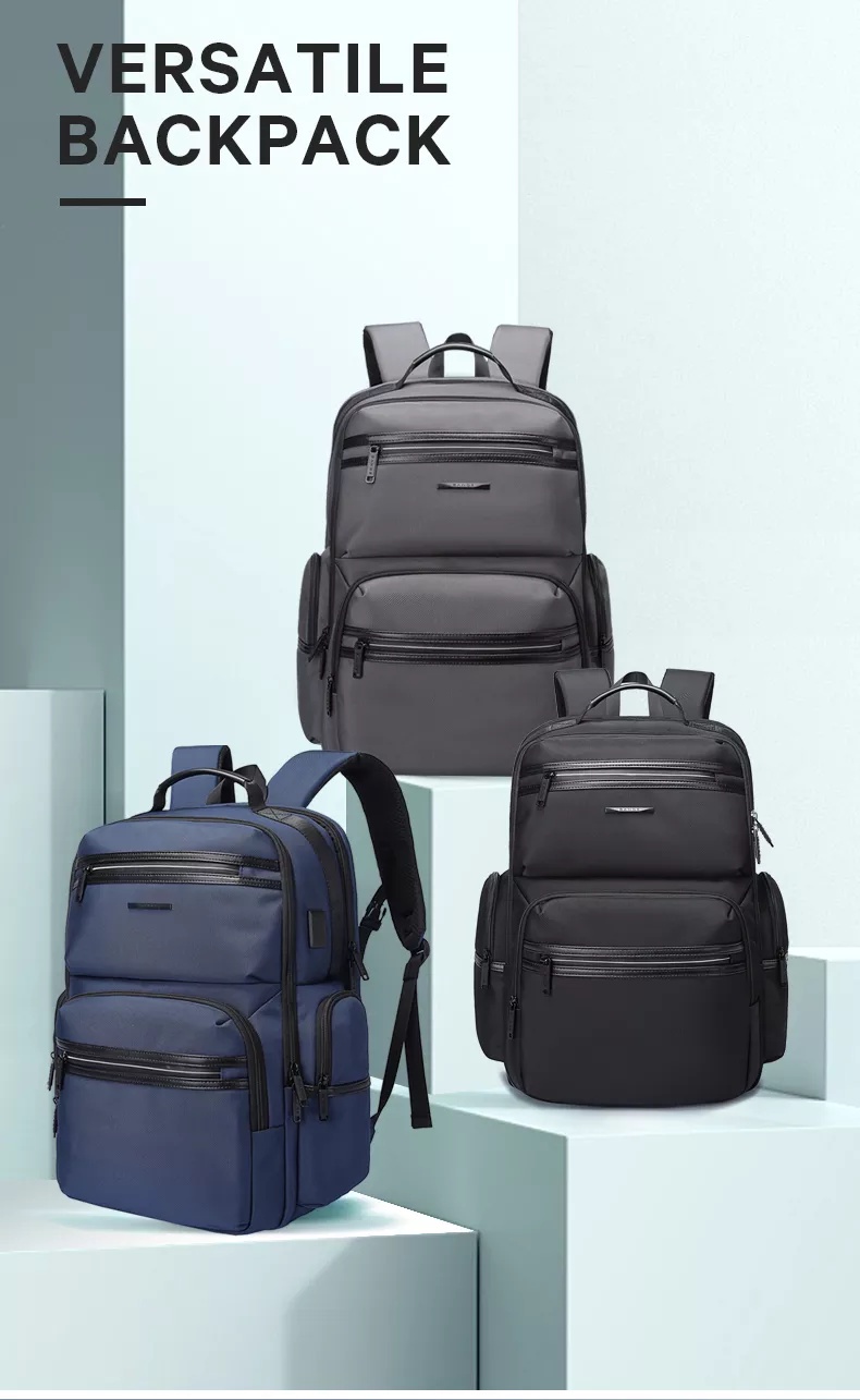2601 BANGE Premium Quality Bag Backpack Anti Theft Water Repellent