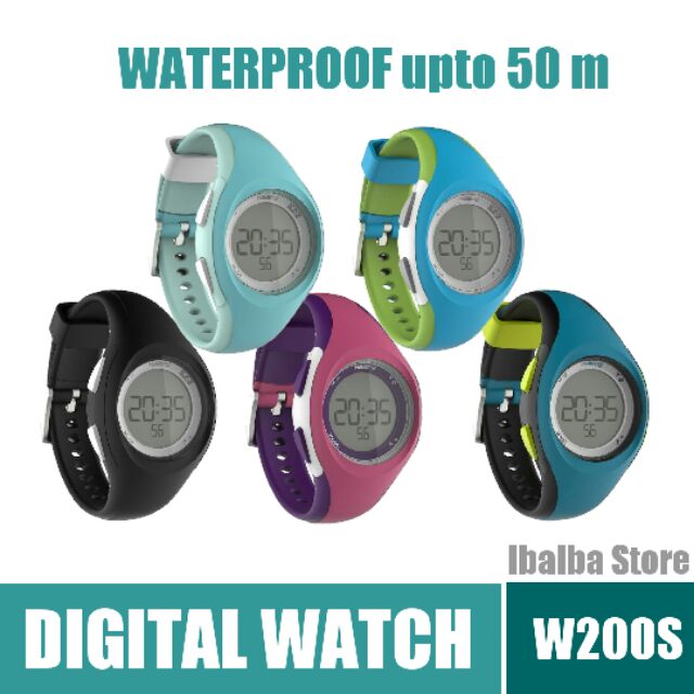 decathlon w200 digital watch
