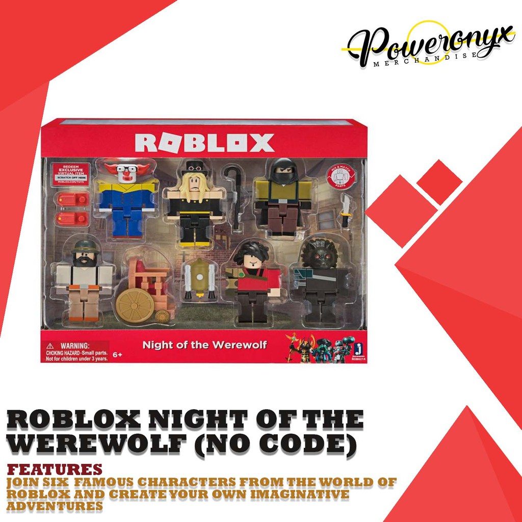 Roblox Night Of The Werewolf Shopee Philippines - roblox night of the werewolf codes