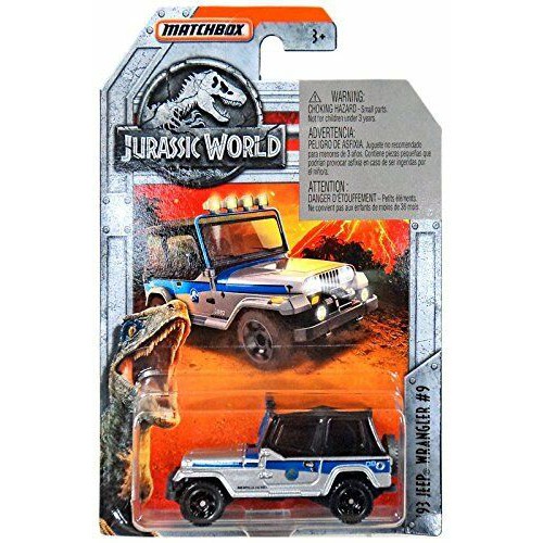 matchbox jeep wrangler jurassic park