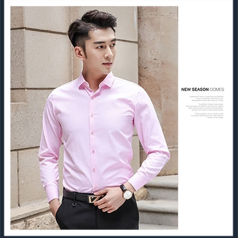 pink shirt business casual