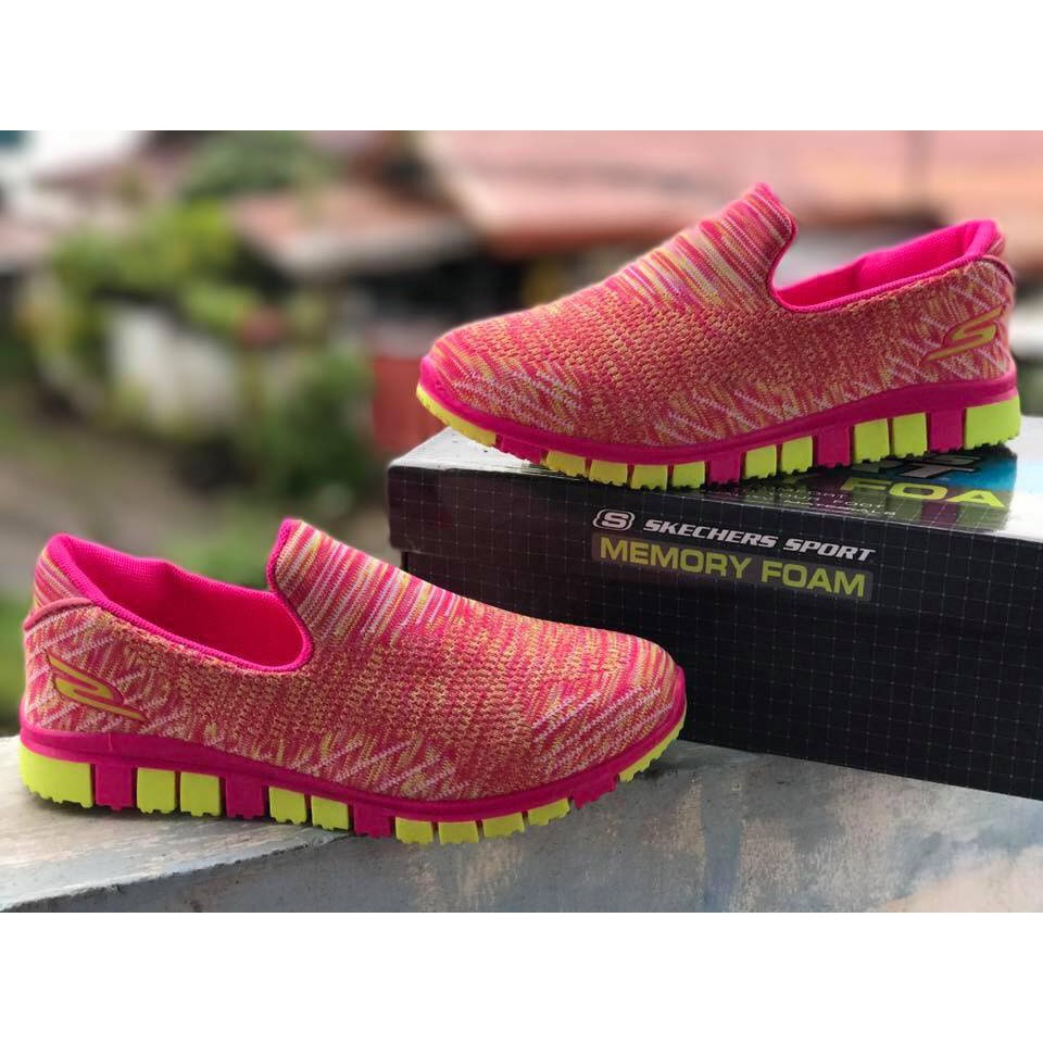 skechers slip-on memory foam