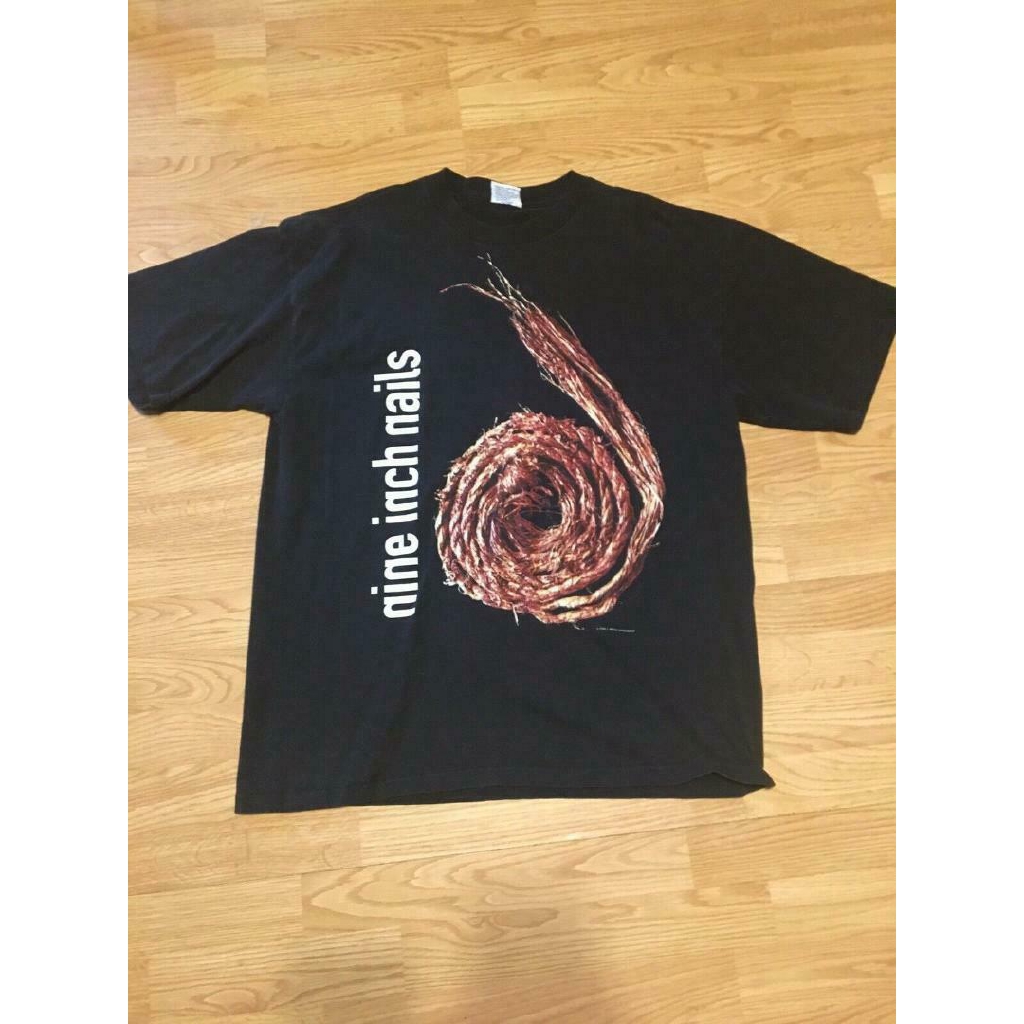 クリスマスファッション NINE INCH NAILS vintage T-shirt XL