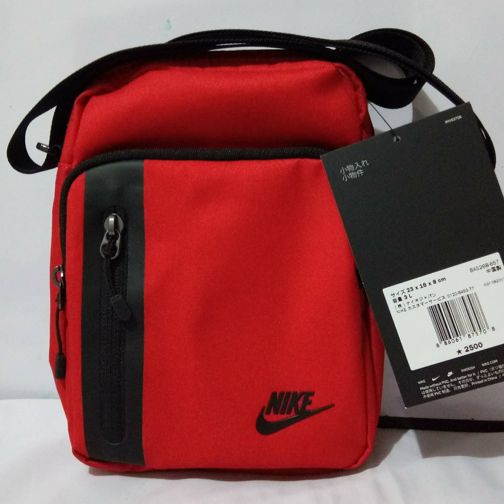 nike sling bag red