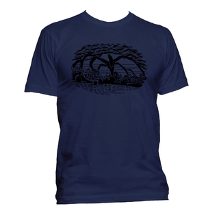 Stranger Things Inspired Mind Flayer Shirt (Navy Blue) #1