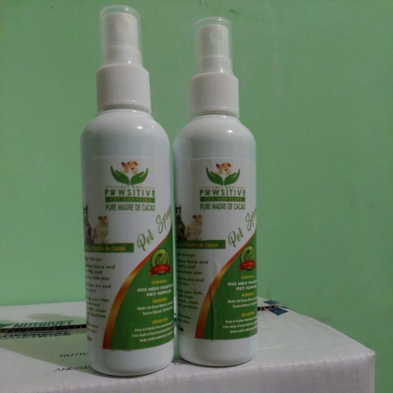 PURE MADRE DE CACAO PETS SPRAY 100ML | Shopee Philippines