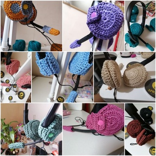Jabra Evolve 20,30,40,65, 75,Plantronics 628 Headset Cover | Earmuffs|Cushion Set Handmade Crochet