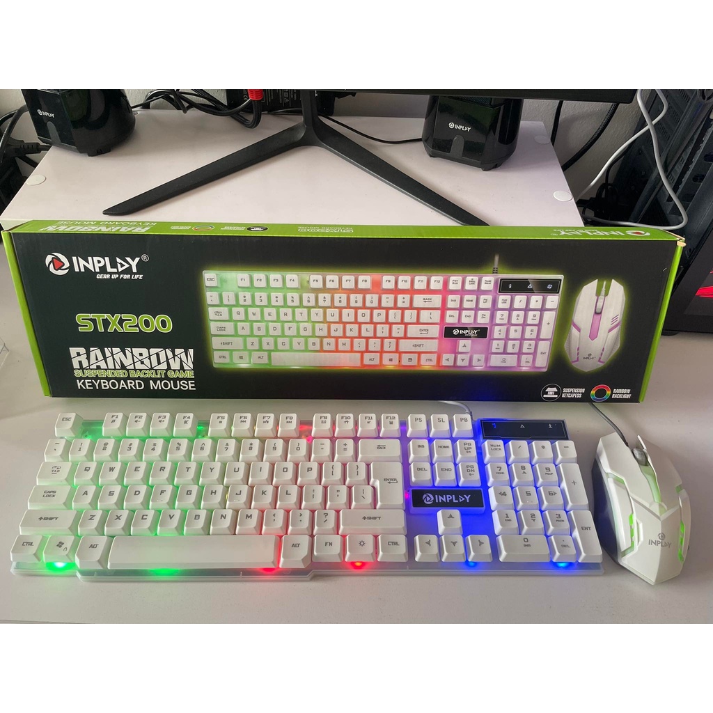 INPLAY STX200- KEYBOARD WITH MOUSE COMBO | Shopee Philippines