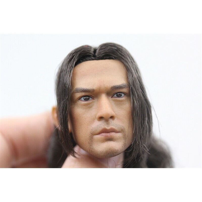 F 12'' Action Figure 1:6 Scale Takeshi Kaneshiro Head Sculpt Model Beared Ver 