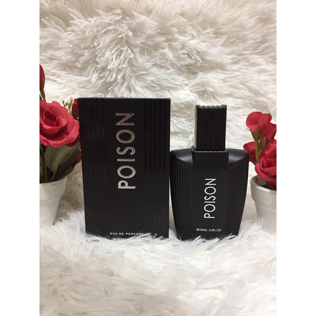 100ML/POISON FRAGRANCE PERFUME SPRAY 100/ML (BUY 6 GET 2 FREE BRACELET