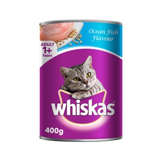 WHISKAS Wet Cat Food – Canned Cat Food in Ocean Fish Flavor (2-Pack), 400g. Pet Food for Adult Cats #9