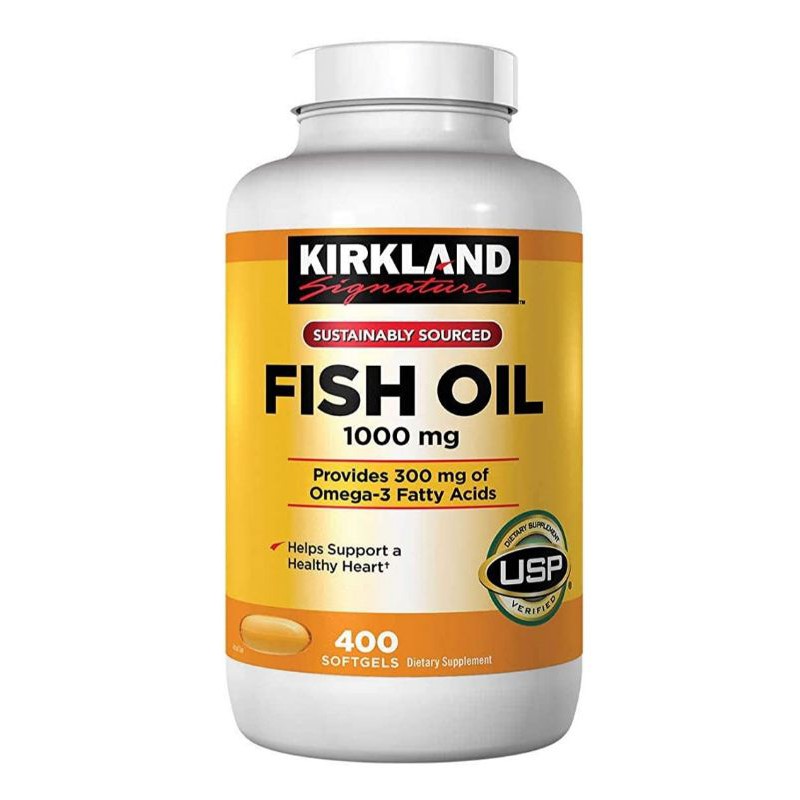 Kirkland Fish Oil 1000mg Expiration 03/2023 Shopee Philippines