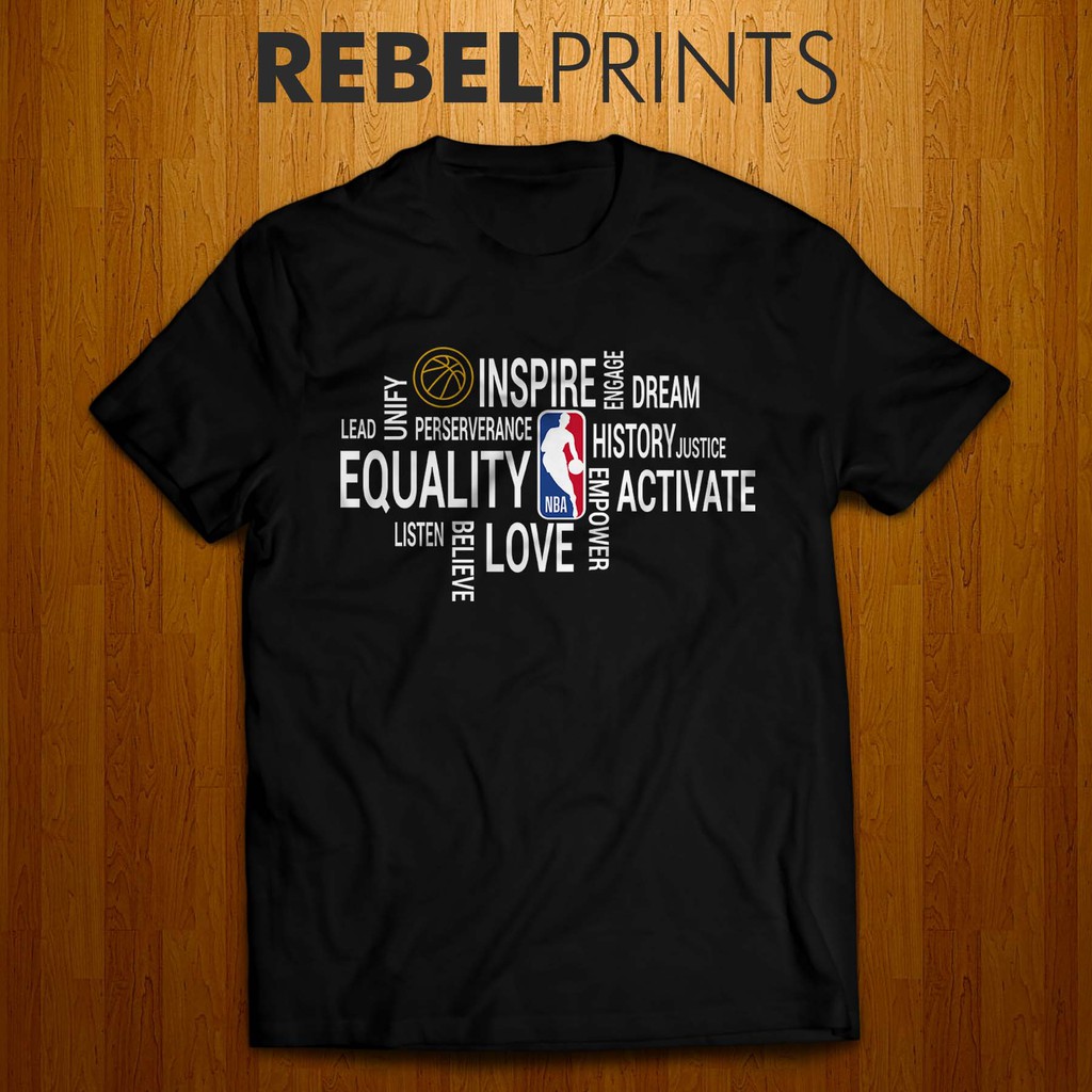 NBA Black History Month Equality TShirt (Gildan) Shopee Philippines