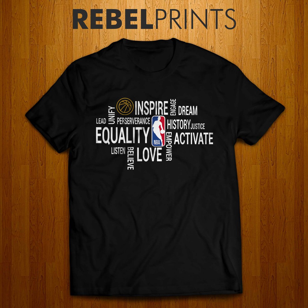 NBA Black History Month Equality TShirt (Gildan) Shopee Philippines