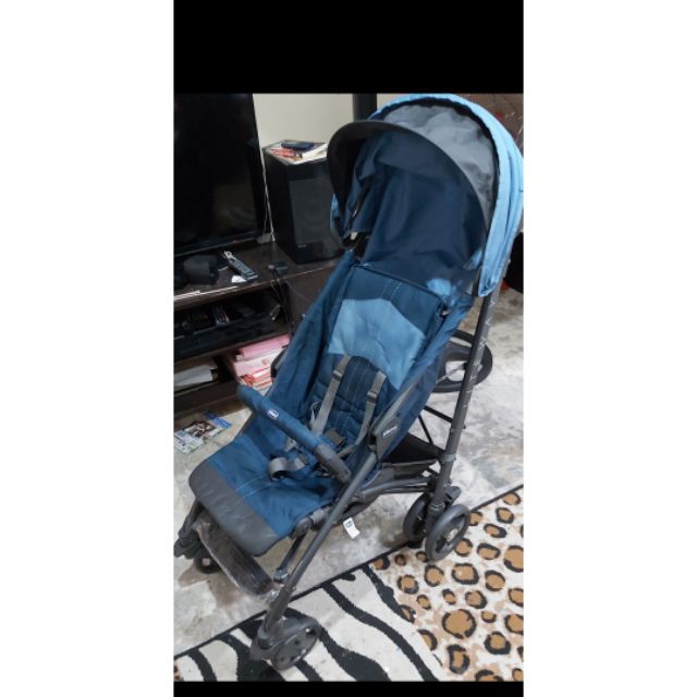 chicco liteway stroller blue