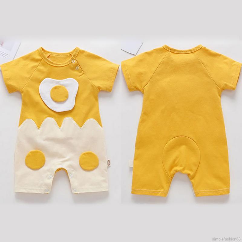 egg baby romper
