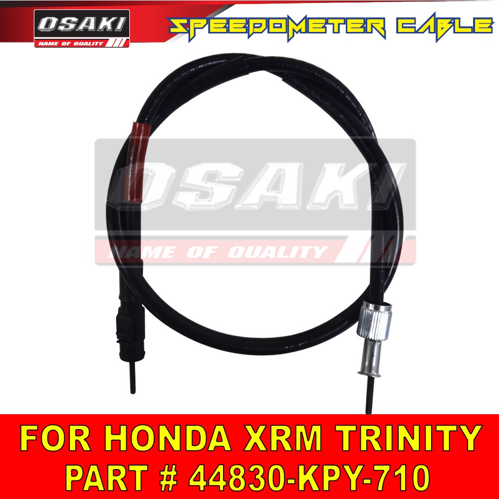 Honda XRM 110 OSAKI Motorcycle Cables (Speedometer, Starter, Throttle