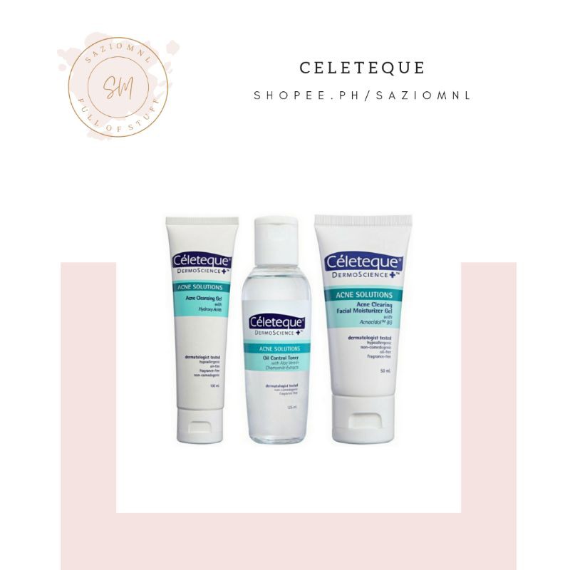 celeteque acne solution set