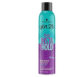 Got2b Glued Blasting Freeze/High Insta Hold/Flex Insta Hold Hair Spray ...