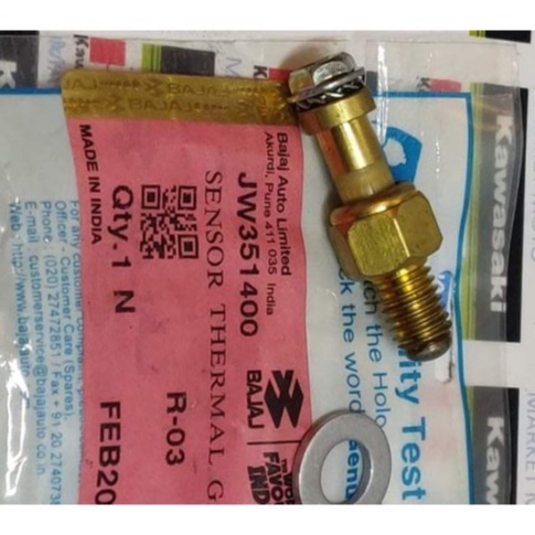 kawasaki bajaj Rouser 135 150NS Thermal Sensor Genuine JW351400 ...