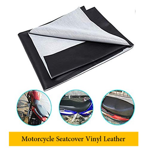 Vinyl Leather Seat Cover For Motorcycle, How To Cover A Motorcycle Seat With Leather