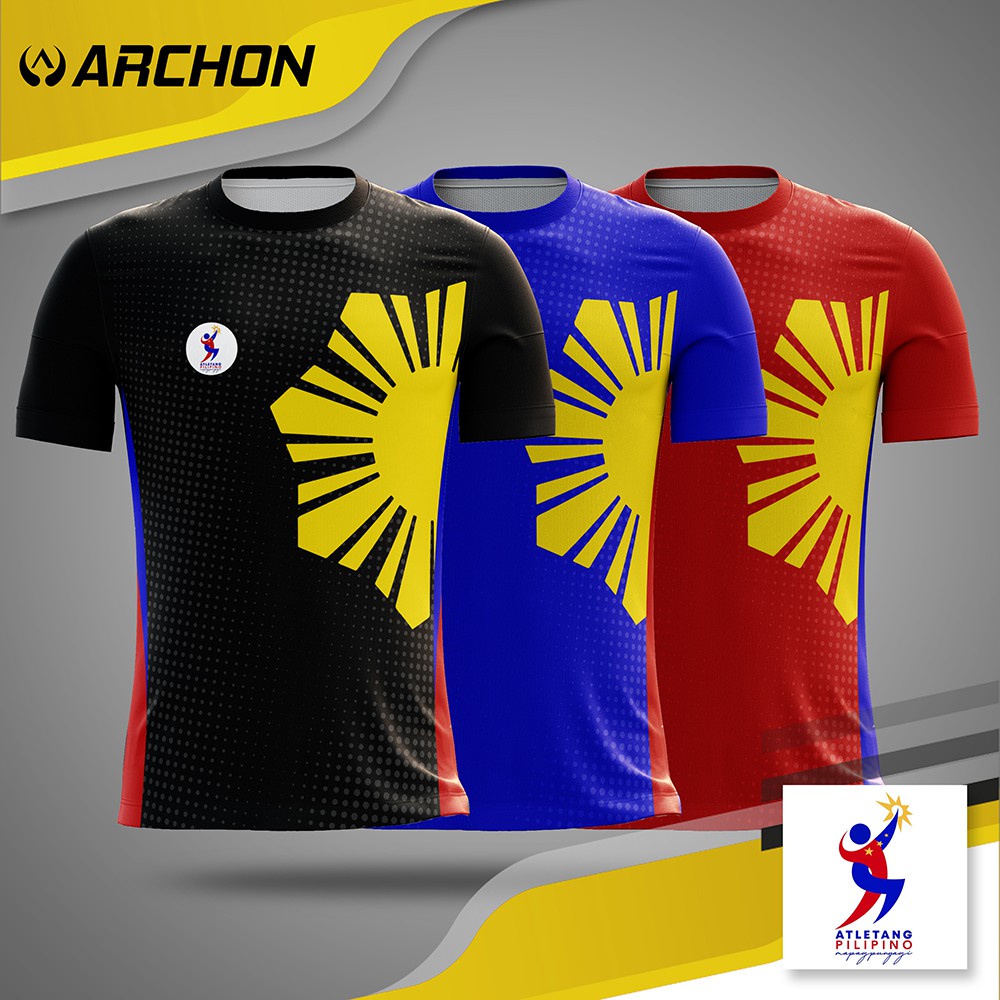 Atletang Pilipino Pilipinas Full Sublimated Tshirt / Jersey Shopee