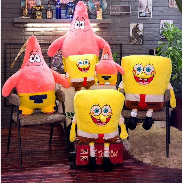 spongebob plush pillow
