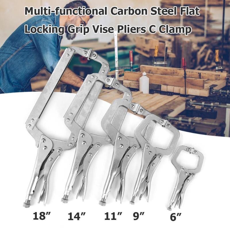 C clamp Vise Grip Tools ( 6,9,11, inch) C Clamp Locking Pliers Vise Grip 7” 9” 11”