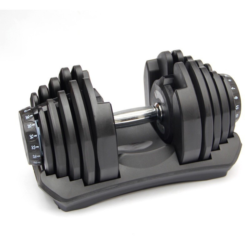 On Hand!Adjustable Dumbbell Set 90 Lbs/40 kg With 21 different 2 kg ...