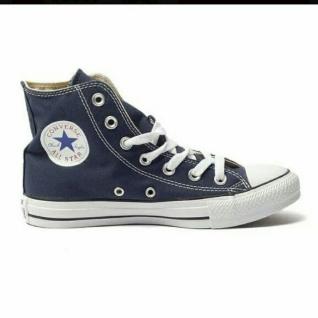 converse high cut blue