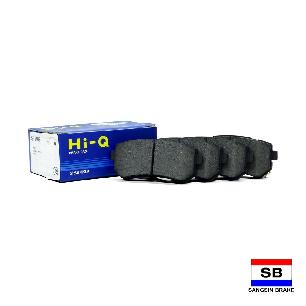 HiQ Rear Brake Pads for Kia Picanto 2011up SP1406 Shopee Philippines