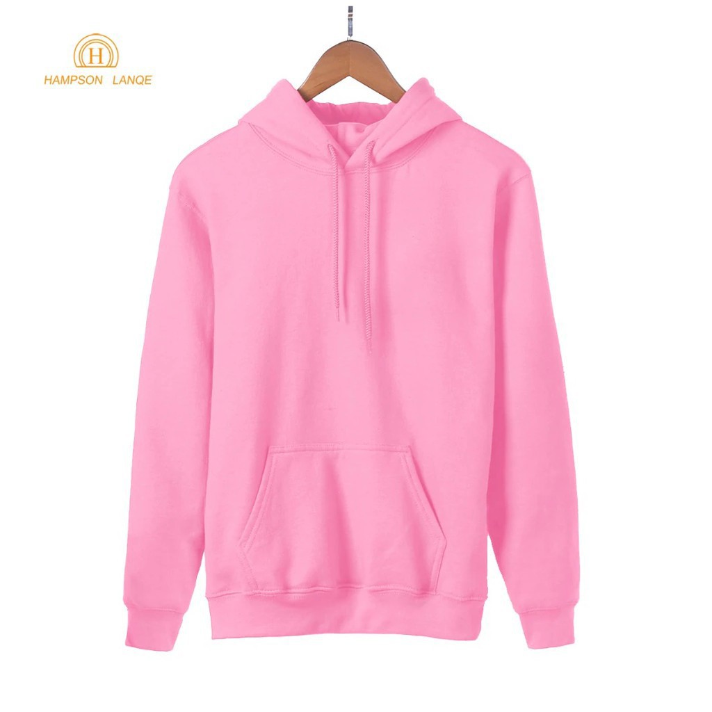 pink blank hoodie