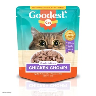 Goodest - Wet Cat Food - Chicken / Mackerel / Tuna (85g Pouch)